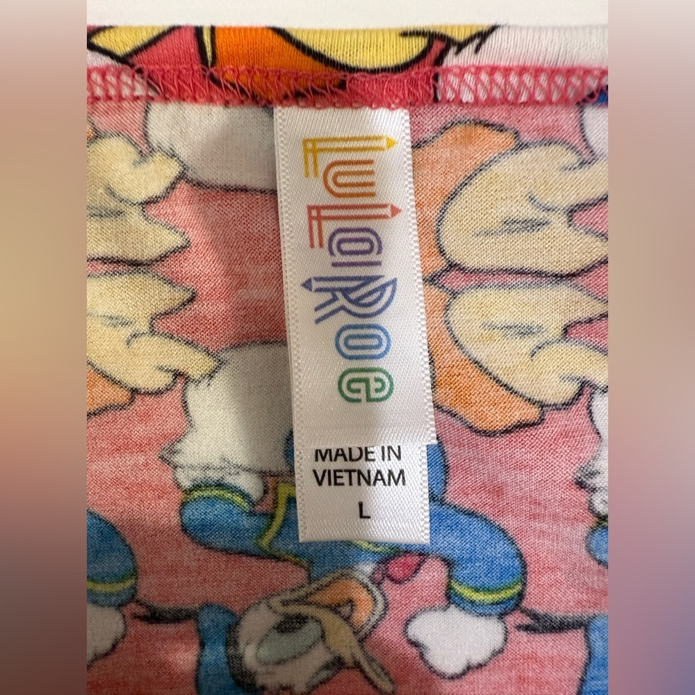 LuLaRoe Disney Donald Duck Classic T-Shirt Size Large 🆕🆕🆕 - Picture 6 of 9